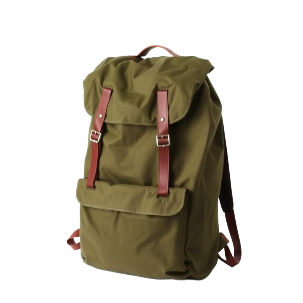 Olive Canvas Rucksack